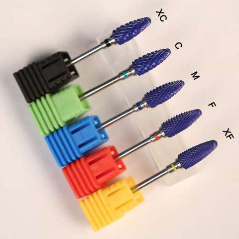 Different new models ceramic bits Manicure Pedicure Tool Ceramic Nail Drill Bits