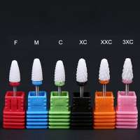 Ceramic Nail Drill Bit Rotate Burr Milling Cutter For Electric Manicure Rotary Machine Nail Art Tools